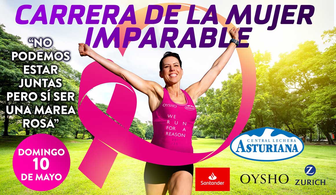 Del 4 al 10 de mayo llega la Semana de la Marea Rosa y la Carrera de la Mujer Imparable
