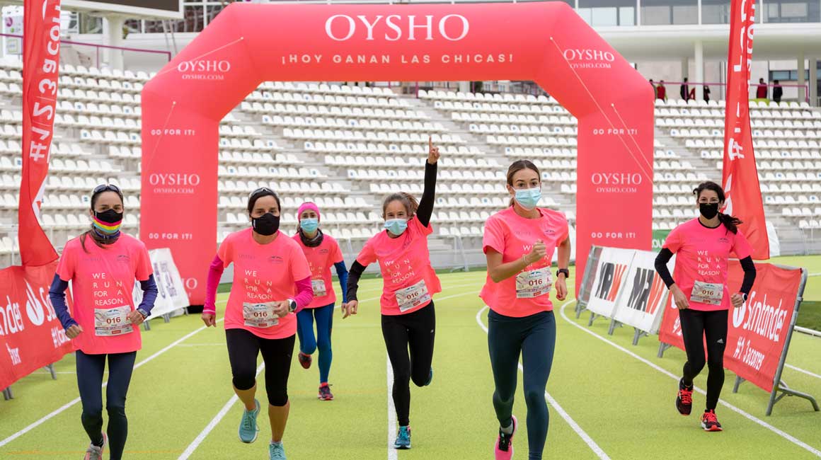 Oysho dona 70.000 camisetas de la Carrera de la Mujer para fomentar la práctica deportiva