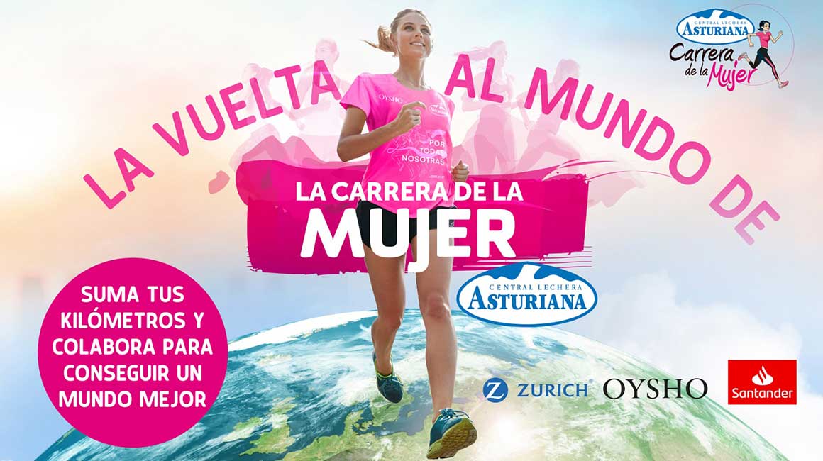 La Carrera de la Mujer intentará dar la “Vuelta al Mundo” entre el 24 y el 30 de mayo