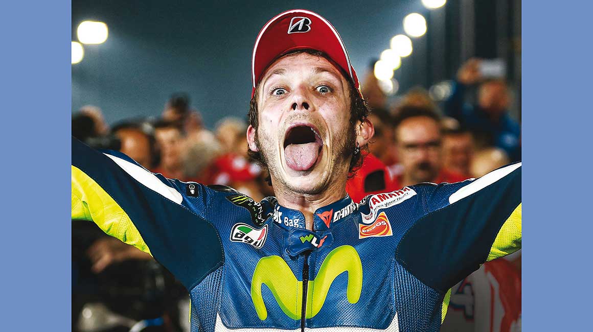 La fascinante historia del mito italiano en el libro “Valentino Rossi. Che Spettacolo!”