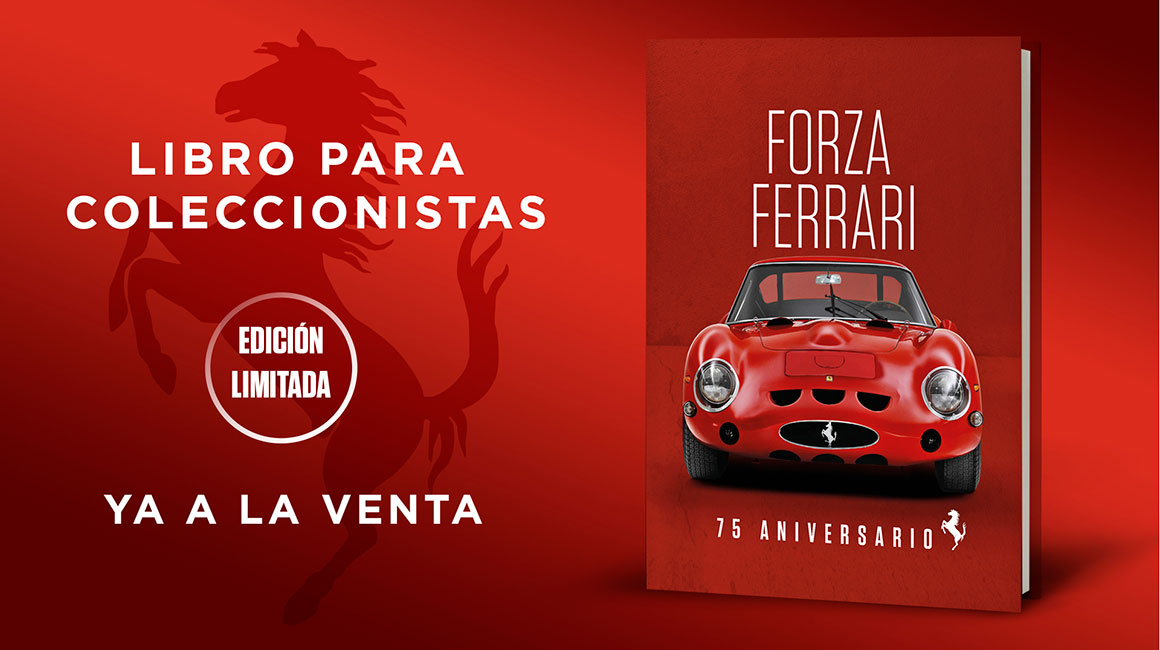 Forza Ferrari, el libro exclusivo de SLIB para celebrar los 75 años de la mítica marca italiana