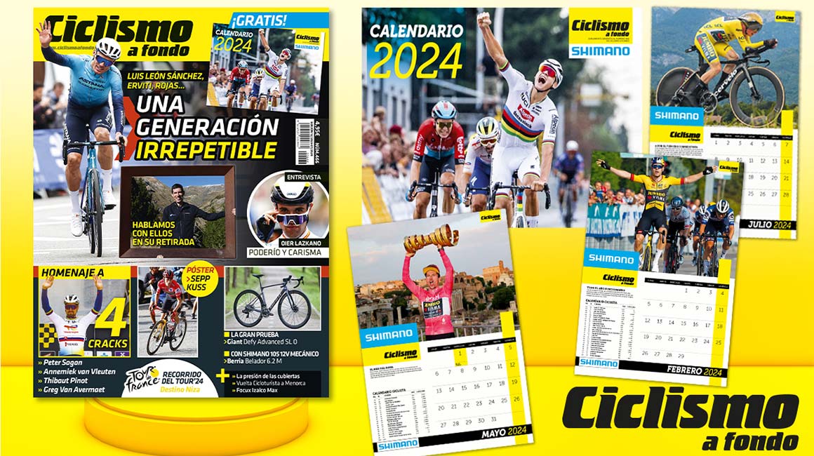 El calendario de Ciclismo a Fondo 2024 ya está a la venta