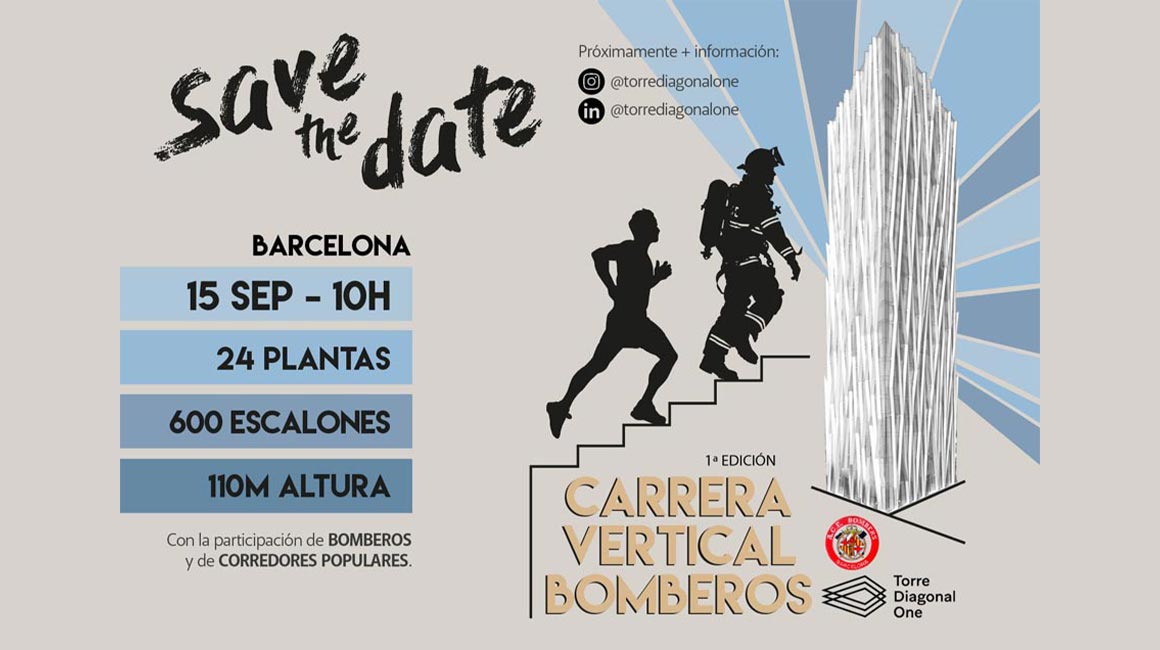 Llega la I CARRERA VERTICAL - TORRE DIAGONAL ONEs
