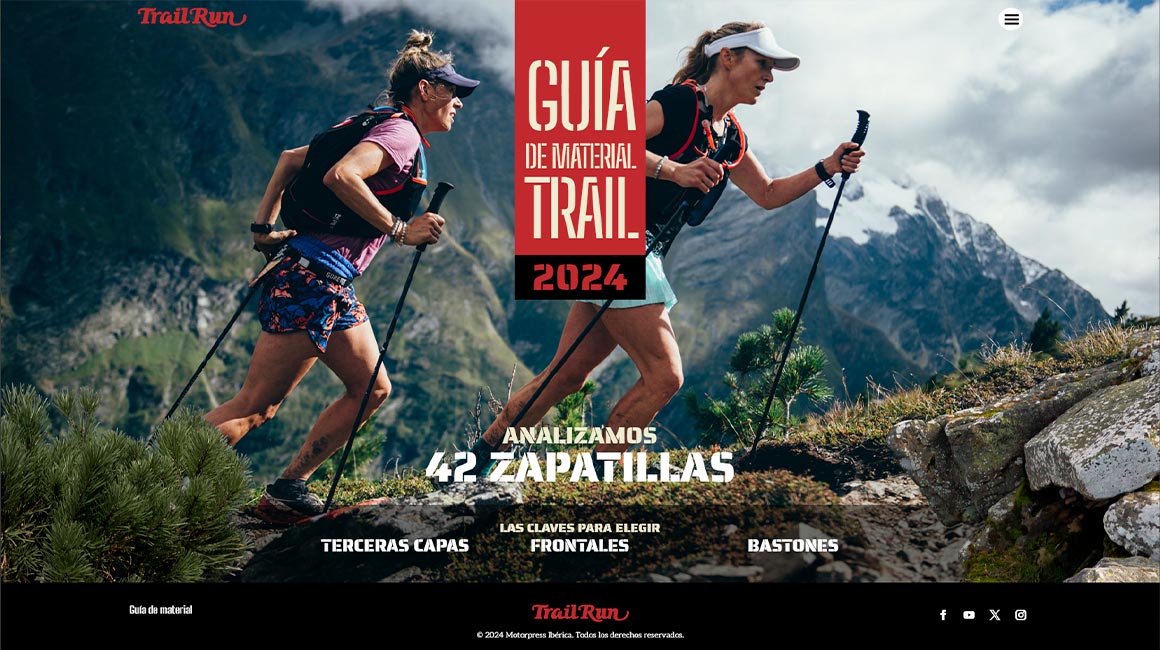 TRAIL RUN LANZA SU GUÍA DE MATERIAL INTERACTIVA 2024
