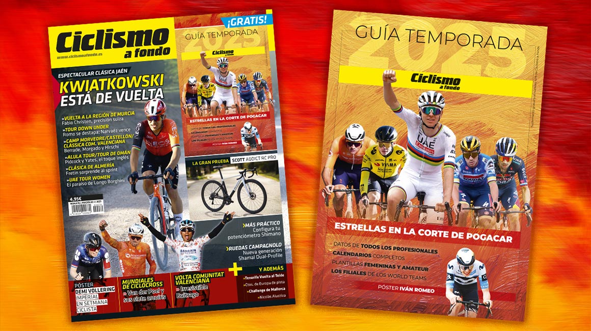 LLEGA LA GUÍA DE LA TEMPORADA 2025 DE CICLISMO A FONDO