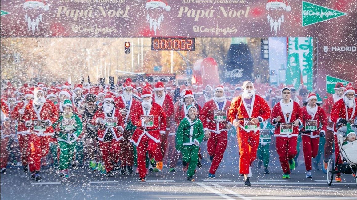 Abiertas las inscripciones para la Carrera de Papá Noel de Madrid
